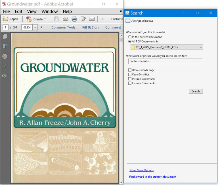 PDF search